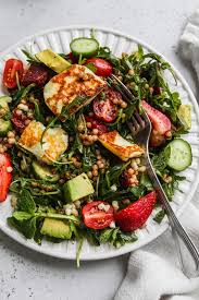 Check spelling or type a new query. Easy Halloumi Salad With Couscous Walder Wellness Dietitian Rd
