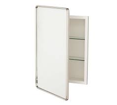 Additional shelves for recessed zaca medicine cabinets. Vintage Rounded Rectangular Recessed Medicine Cabinet Pottery Barn