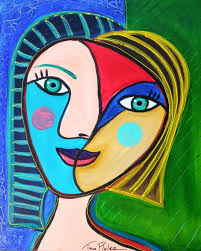 That's because picasso was unhappy with his early efforts. Picasso Abstract Paintings