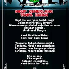Marilah bersama serta maju jaya, merdeka sepanjang masa, bersatu segala bangsa sentosa, sabah negeri merdeka. 0tj1tuejwzgfnm