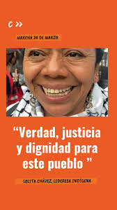 “Estoy impactada de ver a este pueblo unido a pesar de toda la represión  que ejerce este gobierno con mucha violencia, ver esta unidad y exigencia  de justicia es muy esperanzador para mi pueblo donde ...