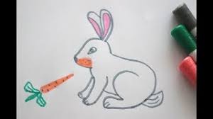 Ganz Einfach Hase Zeichnen Lernen How To Draw A Rabbit Kak Narisovat Zajku Youtube