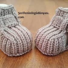 Serifenin Orgu Dunyasi Patikler Orgu Bebek Patik
