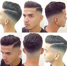 Gaya rambut pria pendek samping yang satu ini dipopulerkan oleh elvis presley, yang identik dengan bagian rambut atas depan yang paling panjang dan tidak disisir ke belakang semuanya namun agak ditata acak sehingga terlihat disconnected. Model Rambut Pendek Pria Depan Belakang Gaya Rambut Pendek 2021