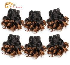 4.1 out of 5 stars 300. 6 Pcs Lot Curly Hair Bundles 8 Inch Ombre Brazilian Hair Weave Bundles Color 1b 2 4 30 33 99j Human Hair Extension Remy Discountshub