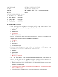 Isu etika signifikan dalam dunia bisnis dan profesi; Soal Untuk Materi Etika Profesi Jawabanku Id