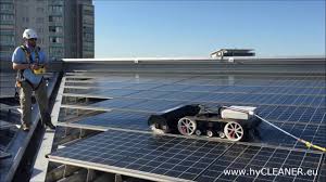 When it's covered in snow, or when placing a ladder on snowy ground, it can be downright dangerous! Solar Panel And Roof Cleaning With Hycleaner Black Solar One Machine Many Applications Youtube