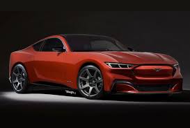 They'll arrive in the spring. Say Hello To The Fully Electric 2022 Ford Mustang The Mach E Has Been Transformed Into A More Traditional Two Door Cou Ford Mustang Mustang Ford Mustang Coupe