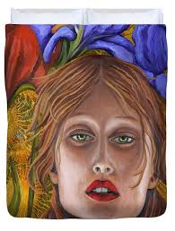 Iris Long Sleeve T-Shirt by Leah Saulnier The Painting Maniac