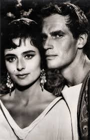 Marina Berti and Charlton Heston in Ben-Hur (1959)
