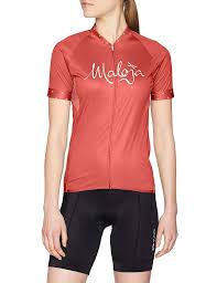 Maloja Damen Rennradtrikot Rot Cycling Jersey Women Red Radsportbekleidung Maloja Damen