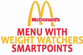 weight watchers points at mcdonald s