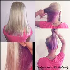 Blonde And Pink Hair Exclusive Hair Skin And Body Pink Blonde Hair Pink Underneath Hair Dying Hair