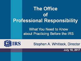 Office Of Professional Responsibility Irs Wikipedia