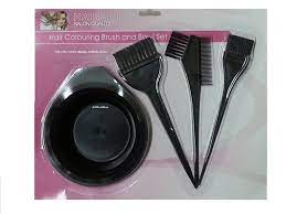 4 Piece Salon Hair Coloring Dyeing Kit Tint Tool Bleach Color Dye Brush Comb Mixing Bowl You Can Find Out More Details A Hair Dye Brush Dyed Hair Hair Color