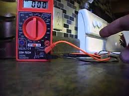How to use a multimeter for testing appliance parts. How To Test Voltage On An Electrical Outlet Youtube