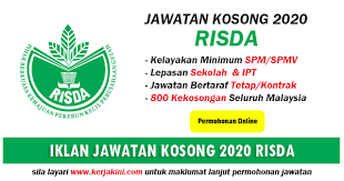 Jawatan kosong risda semaian & landskap. Jawatan Kosong Terkini 2020 Di Risda 800 Kekosongan