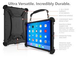 Protect Your Ipad 9 7 Model By Utilizing This Protective Rugged Case With Rubber Bumpers Comes With Handstrap Briefca Water Proof Case Ipad Ipod Accessories