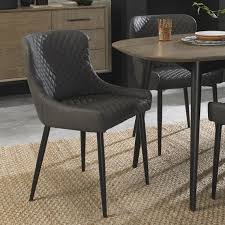 The range of modern dining chairs is suitable for all tastes and styles in trendy materials such as velvet or smart leather with. Leather Dining Chairs Modern Traditional Oak Furniture Uk