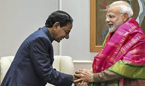 Including transparent png clip art, cartoon, icon, logo, silhouette. Amid Third Front Sans Bjp Congress Efforts Telangana Cm Kcr Meets Pm Modi Discusses Host Of Issues India Com