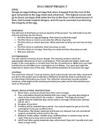 10 Egg Drop Science Project Worksheet Egg Drop Project Egg Drop Science Projects