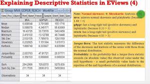 Apakah anda mengetahui tentang peristiwa kebakaran yang. Eviews10 Interpret Descriptive Statistics Descriptivestats Interpret Eviews Output Youtube