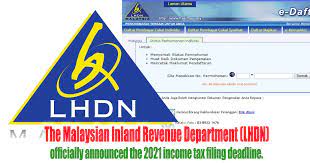 The malaysian inland revenue department (lhdn) officially announced the 2021 income tax filing deadline. Lhdn E Filing Guide 2020