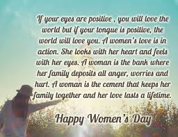 Some quotes from famous people around the world celebrating the strength of women: Facebook
