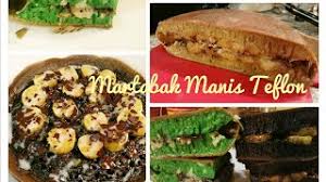 Siapkan waktu dua jam untuk merendam kulit martabak. Martabak Manis Teflon Isi Pisang Keju Coklat Bersarang Dan Kulit Tidak Gosong Youtube