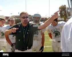 De La Salle defensive coordinator Terry Edison gets