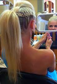 Poof hair is perhaps the most common and widely known and popular hairstyle for cheerleaders. Cute Cheerleading Ponytail Ideas Surat Mip