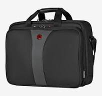 WENGER Legacy 17 Borsa per laptop, nero/grigio