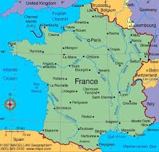 Map Of France France Map France France Travel