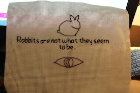 Cross stitch pattern is easy to read and contains details and floss numbers. Cross Stitch Updates Chasing Happiness