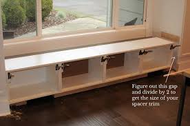 I hacked ikea havsta into dining banquette seating. Diy Window Seat With Storage Out Of Ikea Cabinets Joyful Derivatives
