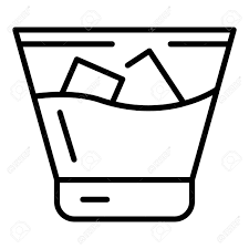 Explore and download free hd png images, and transparent images Cold Whiskey Glass Icon Outline Cold Whiskey Glass Vector Icon Royalty Free Cliparts Vectors And Stock Illustration Image 113746004