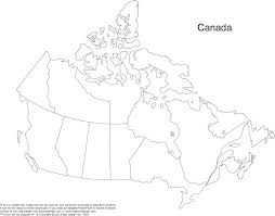 Canada Province State Printable Blank Map No Names Royalty Free Jpg Cc Cycle 1 Week 21 Geography Canada For Kids Geography For Kids Canada Map