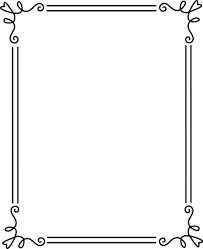 Transparent Black And White Rug Clipart Transparent Black Picture Frame Clip Art Borders Simple Borders Easy Frame