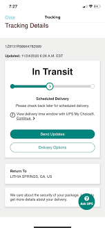 Someone sent me a package ups that requires a signature. I Got An Email Notification That My Shipment Has Been Changed Anonymously This Is The Status Of My Shipment When I Tracked It On The Stockx App This Has Never Happened To