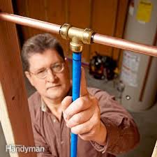 The white pvc pipes you see in outdoor plumbing systems are easy to find and to work with, but they aren't suitable for use with hot water. How To Join Dissimilar Pipes Plumbing Repair Plumbing Pex Plumbing