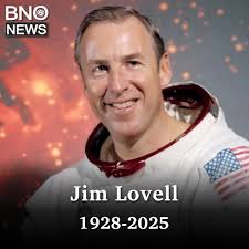 Astronaut Jim Lovell, commander of NASA's Apollo 13 mission, has died at 97