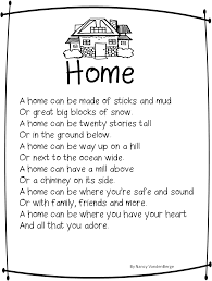 Kids quest is a fun, safe place for your kids to play while you go and reconnect. First Grade Wow Home Sweet Home Quot Human Characteristics Of Place Quot Home Poem Kids Poems Poems