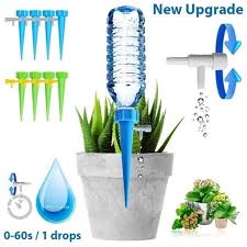 Photo about used plastic bottle used for irrigation tomato plant. 12pcs Adjustable Self Watering Spikes Indoor Outdoor Plastic Bottle Garden Plants Drip Irrigation Spike System Works As Watering Bulbs Or Globes Stakes With Screw Valve Walmart Com Walmart Com
