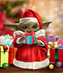 If star wars isn't your thing, try our rick and morty sweaters as well. Merry Christmas From Baby Yoda By Mailinh Starwars