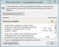 You can quickly access this command by according to the following instruction. Save An Excel Workbook For Compatibility With Earlier Versions Of Excel