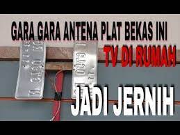 Gara2 Antena Plat Nomer Bekas Tv Di Rumah Jd Jernih Padahal Jauh Dari Kota Besar Youtube Antena Kota Rumah