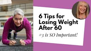to lose weight after 60
