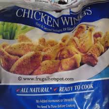 There are 190 calories in 4 wings (100 g) of costco chicken wings. Costco Kirkland Signature Chicken Wings