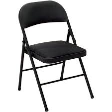 Cosco Deluxe Metal And Fabric Folding Chair Set Of 4 Walmart Com Folding Chair Metal Folding Chairs Padded Folding Chairs
