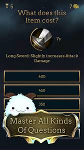 Have fun making trivia questions about swimming and swimmers. Lol Summoners Quiz Game League Of Legends Quiz For Android Apk Download